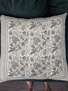 2 Peacock Euro Pillowcases